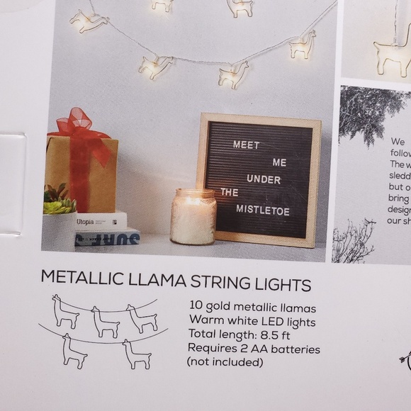 west & arrows | Party Supplies | West Arrows Alpaca Metallic String ...